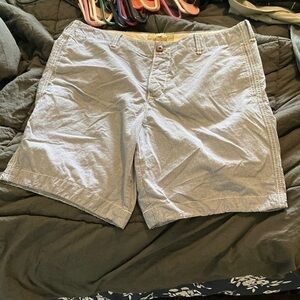 HOLLISTER blue white pocket lounge shorts size 36